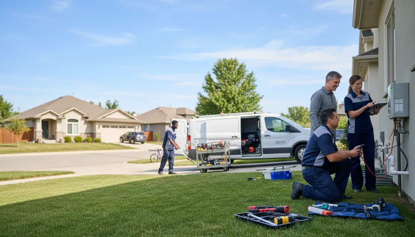 Tankless water heater service in Rolla, KS